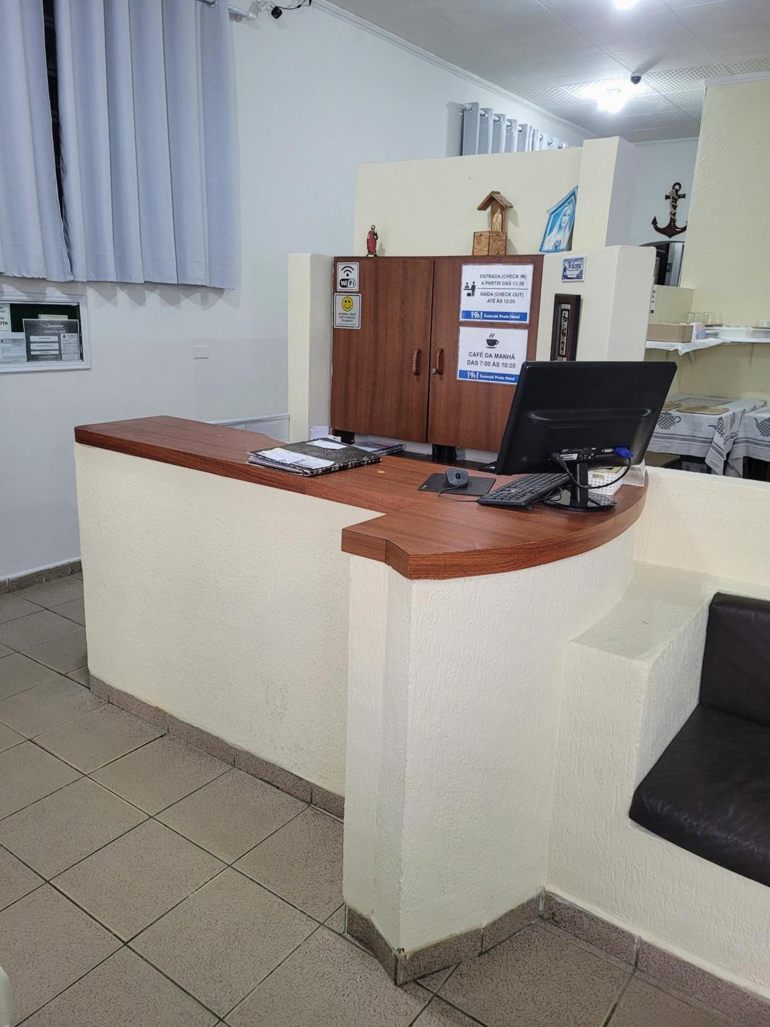 Guaruja Praia Hotel Economico Bagian luar foto