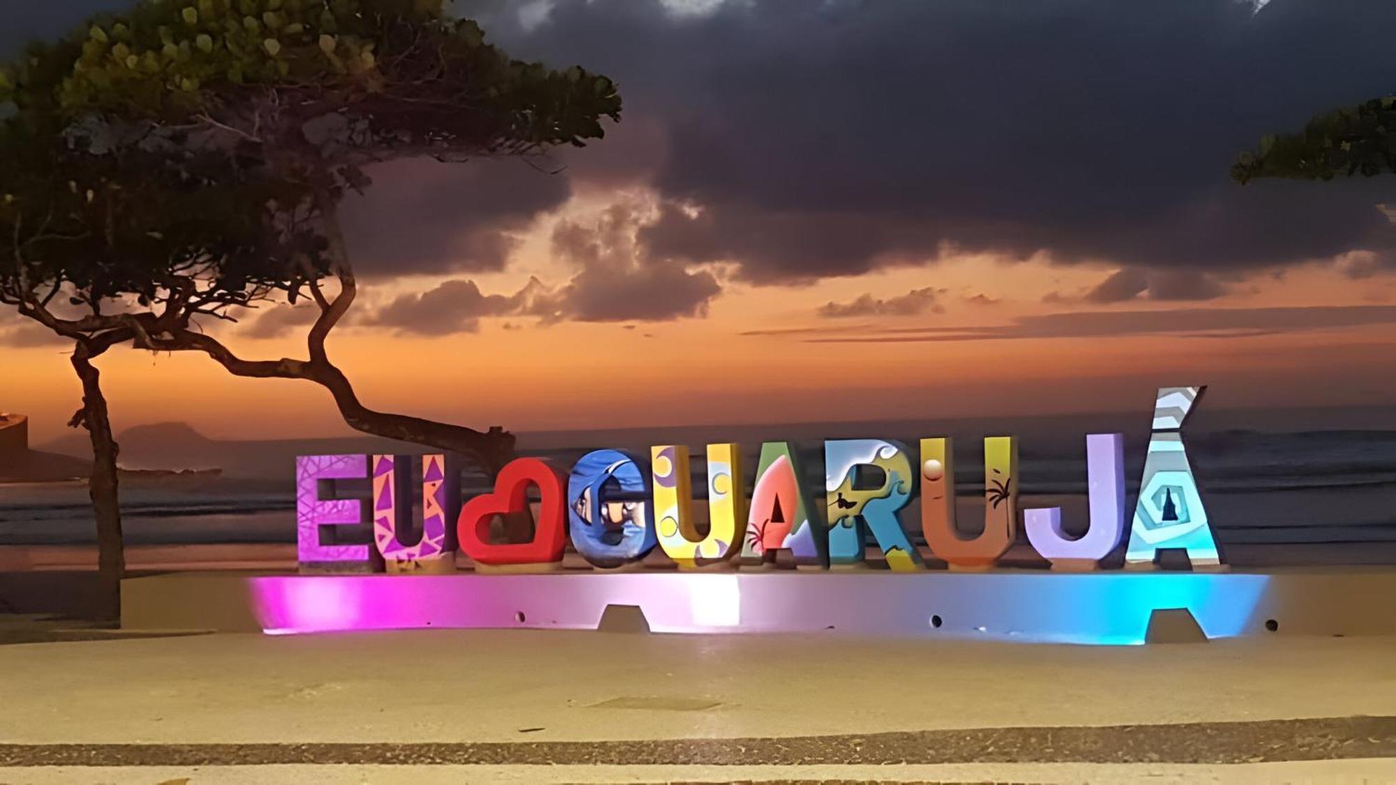 Guaruja Praia Hotel Economico Bagian luar foto